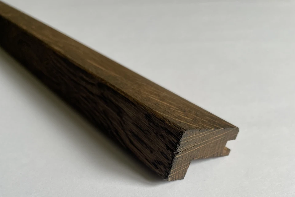 Solid Oak Square Stair Nosing Coffee 25mm By 40mm By 1000mm 1 Solid Oak Square Stair Nosing Coffee 25mm By 40mm By 1000mm