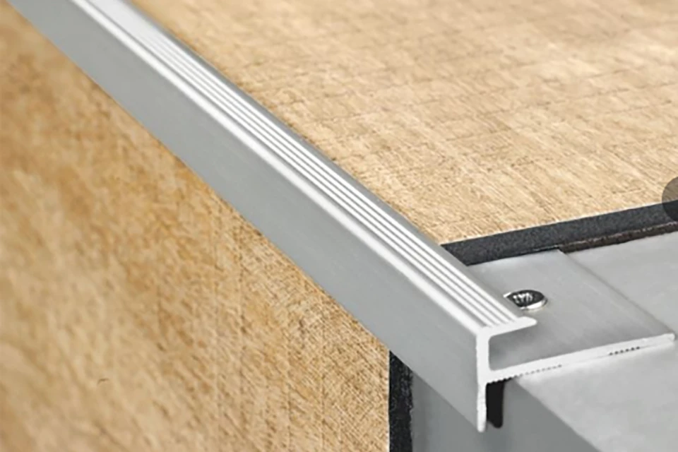 Aluminium Stair Nosing 15mm By 29mm By 1200mm 1 Aluminium Stair Nosing 15mm By 29mm By 1200mm