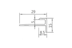 Aluminium Stair Nosing 15mm By 29mm By 1200mm 5 Aluminium Stair Nosing 15mm By 29mm By 1200mm -Best Flooring Store aluminium stair nosing 15mm by 29mm by 1200mm ac292 3