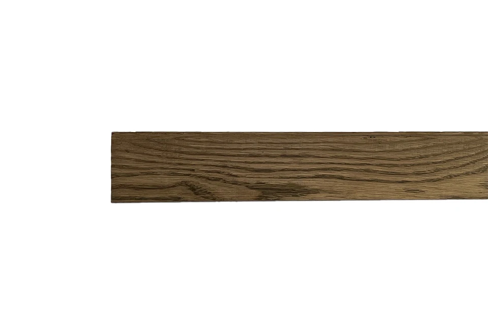 Solid Oak Square Stair Nosing Cognac 25mm By 60mm By 1000mm 2 Solid Oak Square Stair Nosing Cognac 25mm By 60mm By 1000mm - Image 2