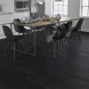 Supremo Diamond Luxury Click Vinyl Rigid Core Flooring Ebony With Built In Underlay 8mm By 178mm By 1220mm