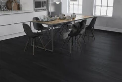 Supremo Diamond Luxury Click Vinyl Rigid Core Flooring Ebony With Built In Underlay 8mm By 178mm By 1220mm