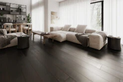 Natural Engineered Flooring Oak Espresso Piccolo Brushed UV Oiled 14/3mm By 190mm By 1900mm