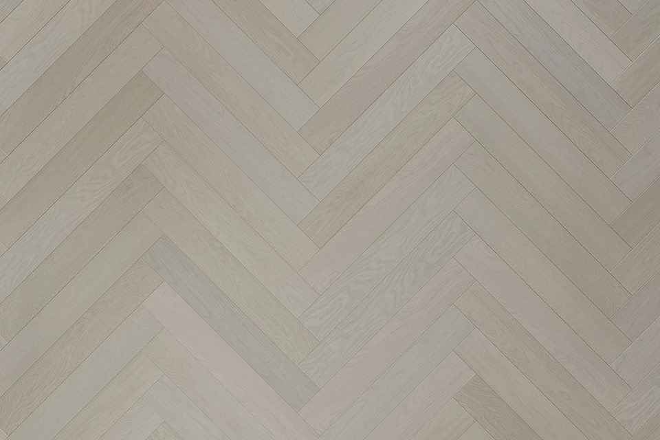 Natural Engineered Flooring Oak Herringbone Vienna Brushed Uv Lacquered 14/4mm By 125mm By 450mm 6 Natural Engineered Flooring Oak Herringbone Vienna Brushed Uv Lacquered 14/4mm By 125mm By 450mm - Image 6