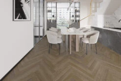 Natural Engineered Flooring Oak Herringbone Cognac Brushed Uv Oiled 14/4mm By 125mm By 450mm -Best Flooring Store fl4466 1