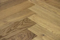 Natural Engineered Flooring Oak Herringbone Light Smoked Brushed UV Oiled 15/4mm By 90mm By 600mm -Best Flooring Store img 0318 1