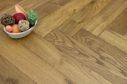 Natural Engineered Flooring Oak Herringbone Smoked Brushed UV Oiled 15/4mm By 90mm By 600mm -Best Flooring Store img 0371 2
