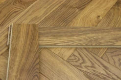 Natural Engineered Flooring Oak Herringbone Light Smoked Brushed UV Oiled 15/4mm By 90mm By 600mm -Best Flooring Store img 0469 1