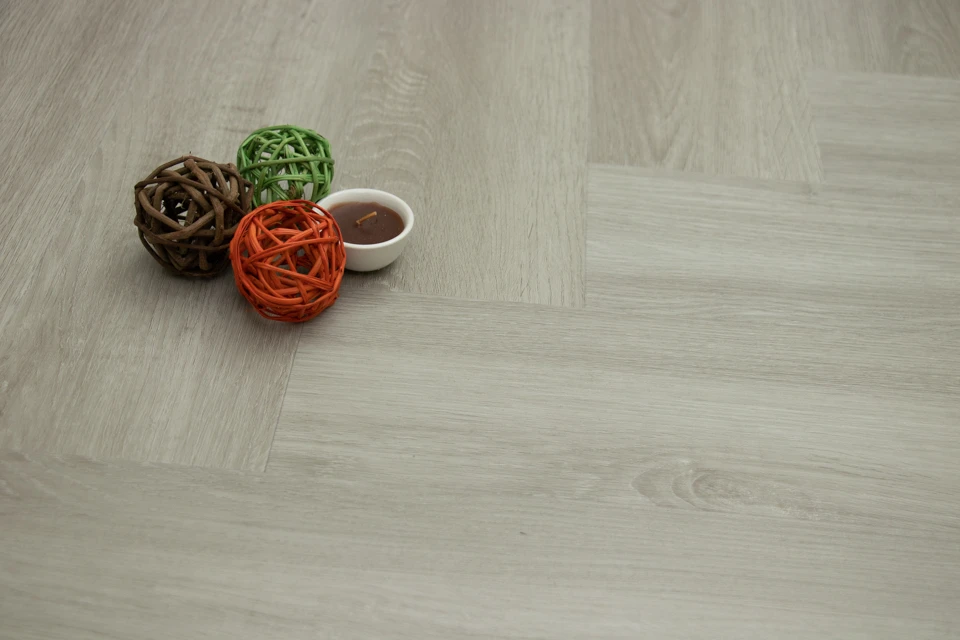 Supremo Luxury Click Vinyl Rigid Core Herringbone Flooring Graphite With Built In Underlay 6mm By 127mm By 610mm 2 Supremo Luxury Click Vinyl Rigid Core Herringbone Flooring Graphite With Built In Underlay 6mm By 127mm By 610mm - Image 2