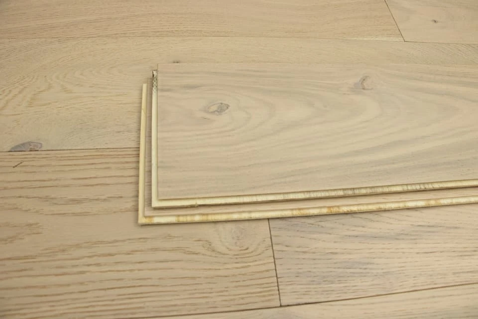 Natural Engineered Flooring Oak Non Visible Brushed UV Lacquered 10/3mm By 150mm By 1200mm 5 Natural Engineered Flooring Oak Non Visible Brushed UV Lacquered 10/3mm By 150mm By 1200mm - Image 5