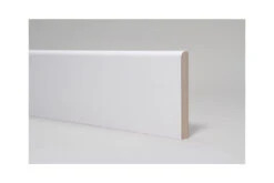 White MDF Pencil Round Skirting 15mm By 95mm By 2400mm
