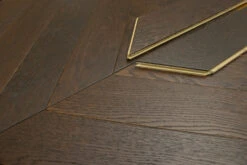 Natural Engineered Flooring Oak Chevron Black Tea Light Brushed UV Oiled 15/4mm By 90mm By 600mm -Best Flooring Store natural engineered flooring oak chevron black tea light brushed uv oiled 12