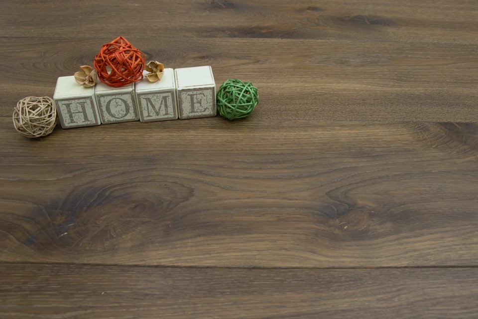 Natural Engineered Flooring Oak Bespoke Cemento Hardwax Oiled 16/4mm By 220mm By 1500-2400mm