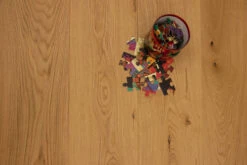 Natural Engineered Flooring Oak UV Matt Lacquered 15/4mm By 250mm By 1800-2200mm