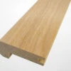 Solid Oak Square Stair Nosing Natural Oiled 25mm By 60mm By 1000mm