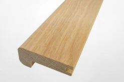 Solid Oak Square Stair Nosing Natural Oiled 25mm By 60mm By 1000mm