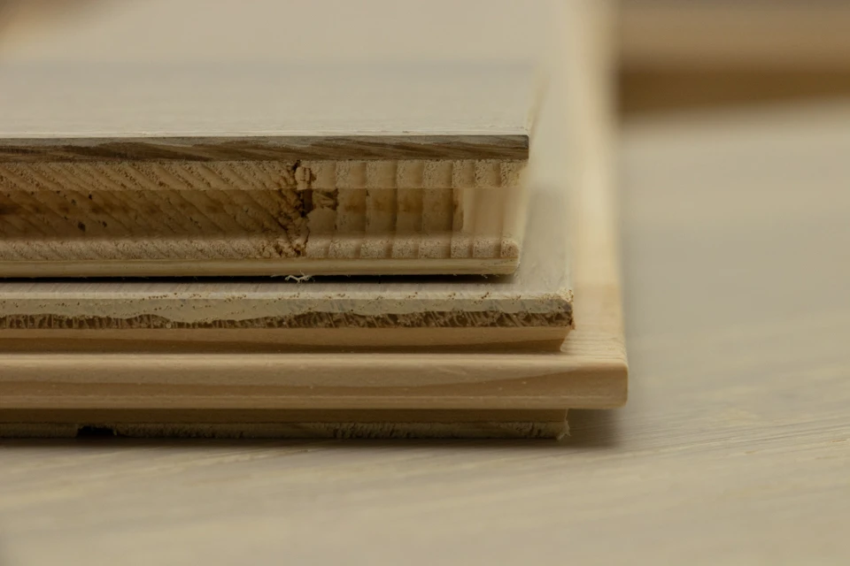 Prime Engineered Flooring Oak Herringbone Double White Brushed UV Lacquered 14/3mm By 98mm By 588mm 6 Prime Engineered Flooring Oak Herringbone Double White Brushed UV Lacquered 14/3mm By 98mm By 588mm - Image 6