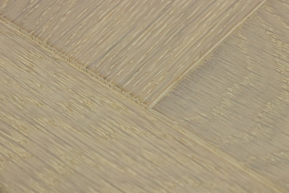 Prime Engineered Flooring Oak Herringbone Double White Brushed UV Lacquered 14/3mm By 98mm By 588mm 4 Prime Engineered Flooring Oak Herringbone Double White Brushed UV Lacquered 14/3mm By 98mm By 588mm - Image 4