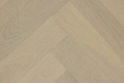 Prime Engineered Flooring Oak Herringbone Snow White Brushed Wax Oiled 14/3mm By 120mm By 600mm -Best Flooring Store snow4