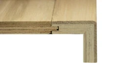 Solid Oak Stair Nosing Grooved White Sand Brushed UV Oiled 40 Mm By 40 Mm By 1000mm -Best Flooring Store solid oak stair nosing white sand brushed uv oiled 1m ac298 4