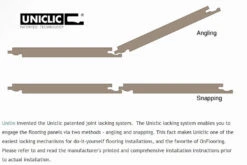 Supremo Luxury Click Vinyl Rigid Core Herringbone Flooring Metal Grey With Built In Underlay 6mm By 120mm By 600mm -Best Flooring Store unilin click information 3 2