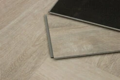 Supremo Luxury Click Vinyl Rigid Core Herringbone Flooring Pure White With Built In Underlay 6mm By 126mm By 630mm -Best Flooring Store vl042 14