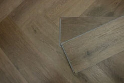 Supremo Luxury Click Vinyl Rigid Core Herringbone Flooring Cacao Brown With Built In Underlay 6mm By 126mm By 630mm 11 Supremo Luxury Click Vinyl Rigid Core Herringbone Flooring Cacao Brown With Built In Underlay 6mm By 126mm By 630mm -Best Flooring Store vl044 11