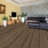 Supremo Luxury Click Vinyl Rigid Core Flooring Coffee With Built In Underlay 6.5mm By 181mm By 1220mm