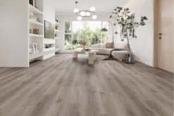 Supremo Royal Luxury Click Vinyl Rigid Core Flooring Autumn Grey With Built In Underlay 6mm By 228mm By 1220mm